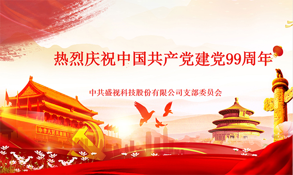 盛视党建动态|云博(中国)yunbo·官方网页版,党组织开展庆祝建党99周年主题党日活动